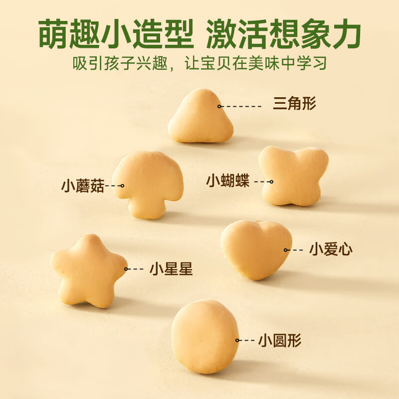 Fujibaby High Calcium Soft Biscuits Healthy and Nutritious Food Complementary Food Recipes for Babies and Toddlers High Calcium Milk Soft Biscuits 3 Boxes