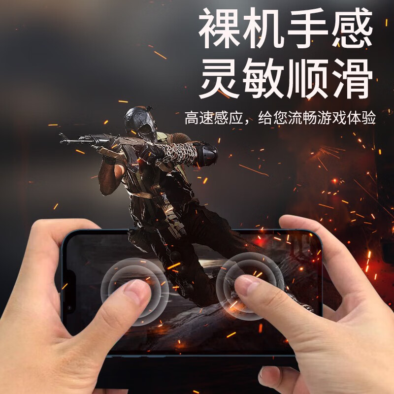 Smorss 2-pack, suitable for Apple 14Plus/13Pro Max tempered film, iPhone14Plus/13Pro Max mobile phone film, full-screen high-definition mobile phone film