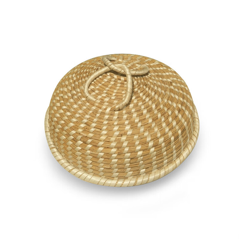 Runyu fish grass pot lid household high arch handmade reed steamer steamer stir-fried iron aluminum pot multi-star Sudhir universal 34cm without rim pot mouth inner diameter size