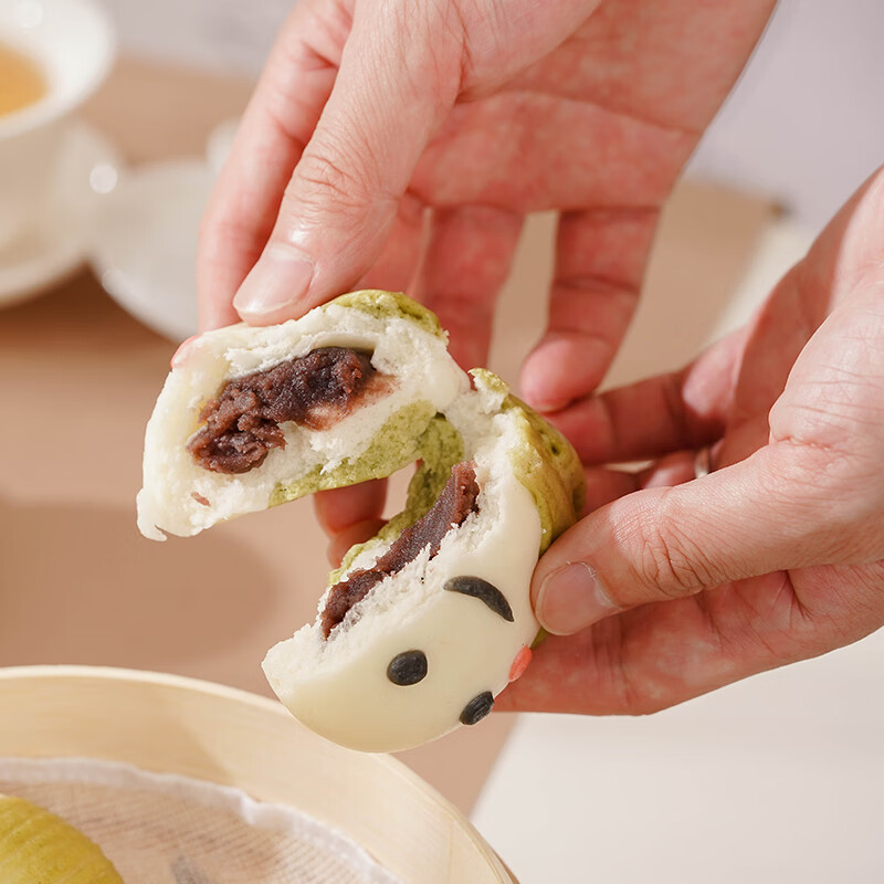 Baizuan household baked red bean paste filling 500g low sugar washed ingredients bean paste bun bread pastry ingredients
