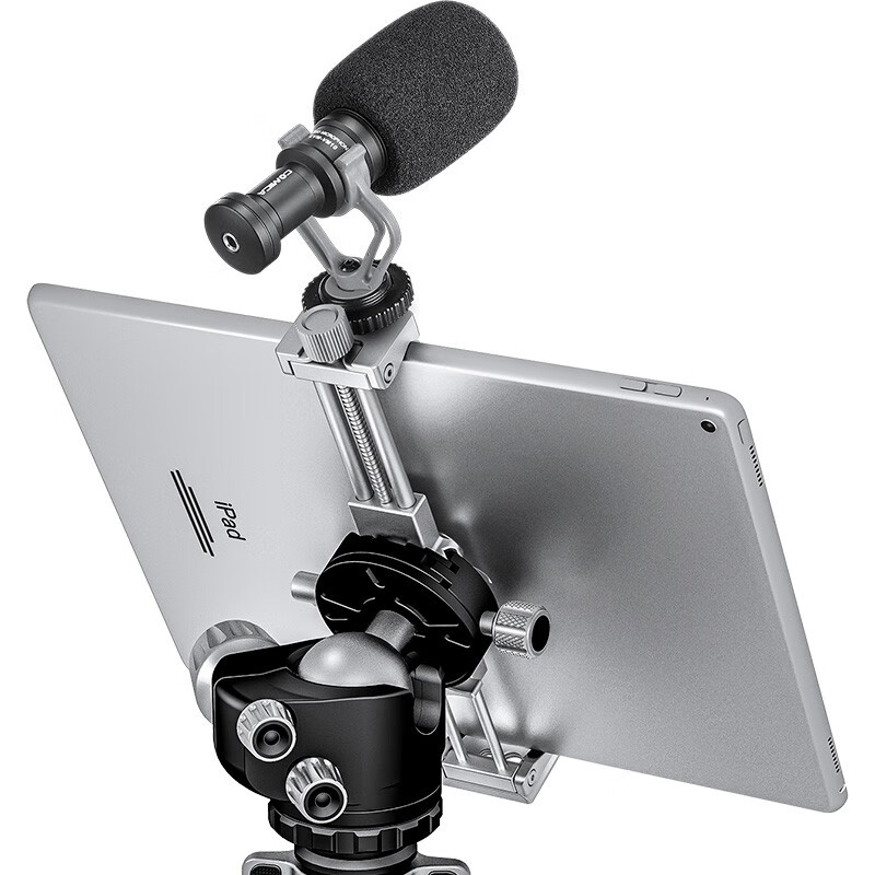 Leofoto PC-120 Folding Tablet Clip Aka Specifications iPad Compact Portable Multi-Function Tablet Clip PC-120 Obsidian Black