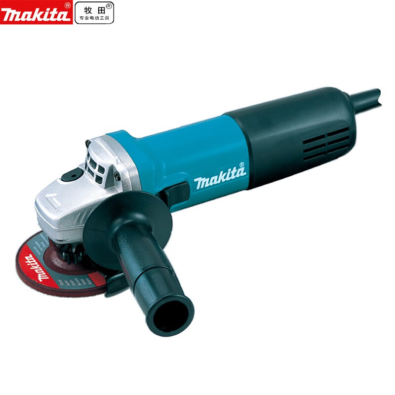 Makita angle grinder 100mm handheld grinder for polishing, waxing and cutting ceramic tiles 9556HN power tool original tool 9556HNG upgraded gear reinforced type