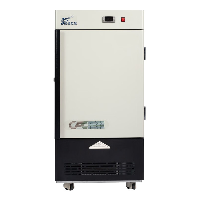 Jiesheng (JS) ultra-low temperature refrigerator-60 laboratory scientific research medical vertical biological freezer quick-freezing freezer minus -40-80 degrees deep-freezing seafood large stainless steel freezer -50 degrees 50L (-15 to -50 degrees adjustable)