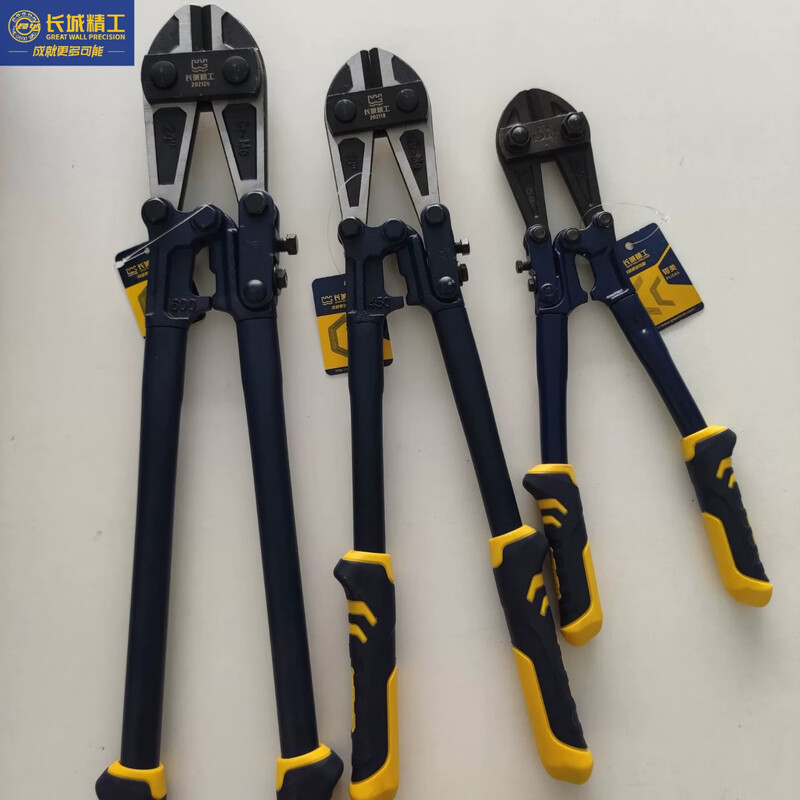 Great Wall Chrome Molybdenum Steel American Powerful Bolt Cutters Steel Bar Powerful Scissors Large Biting Scissors 18 Inch 450mm 30 Inch 600mm (24 Inch) Bolt Cutters 202124