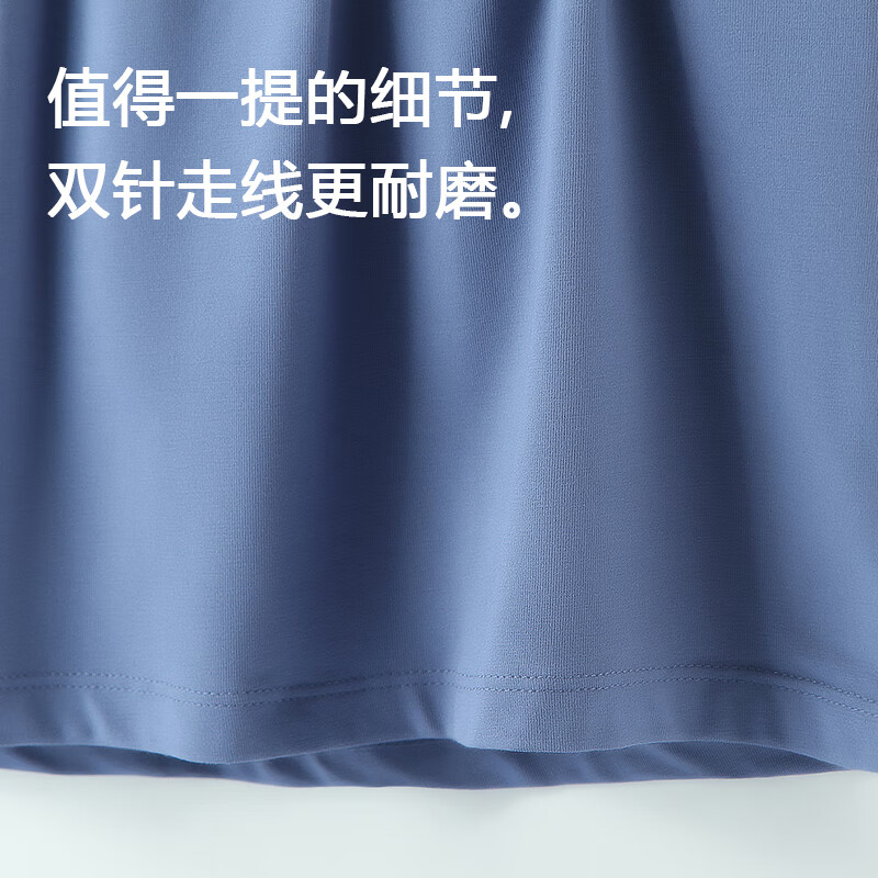 Modal cotton men's short-sleeved T-shirt, round neck, ice silk-feeling T-shirt, solid color business half-sleeved bottoming shirt, summer ultra-thin, two-piece set, nickel gray + lime lime L/170