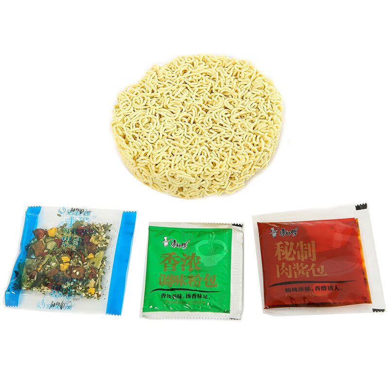 Master Kong Big Food Bag Braised Beef Noodles 5-pack 145g*5