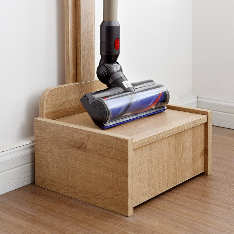 Bamboo Artisan (ZHUYIJIANG) vacuum cleaner storage rack V6V7V8V10v11 storage rack dyson floor stand hanger walnut color Dyson storage rack
