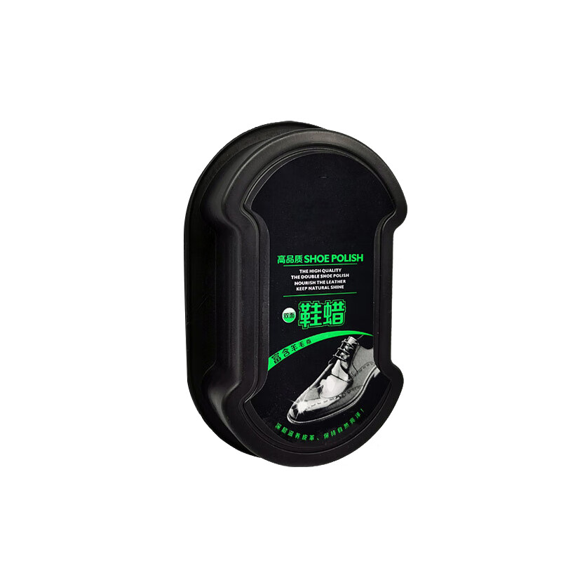 Shoe Polish, Shoe Brush Sponge, General Leather Maintenance Oil, Black Shoe Wax, Quick Shine Shoe Wax, 3 pieces