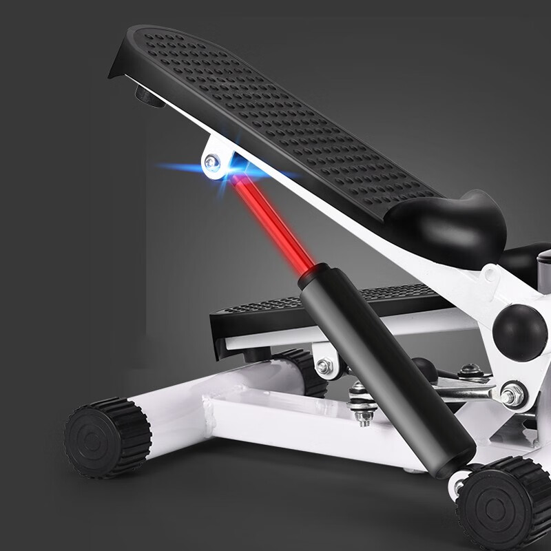 Aoji stepping machine, household pedal machine, home use in-situ jogging, fitness equipment, pedal machine, black and white model (lubricating oil + tools)