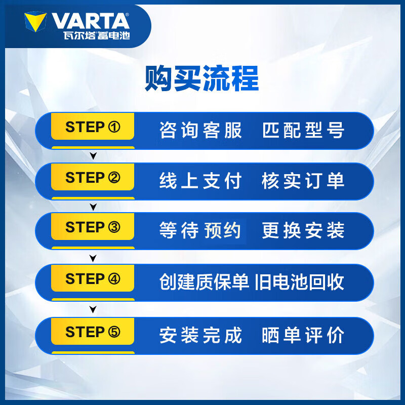 Original Valta battery, brand new and genuine EFB start-stop battery 12V battery, door-to-door installation in urban area, trade-in for new EFB70 Volkswagen Tanyue, Tuang, Tiguan, Weilan