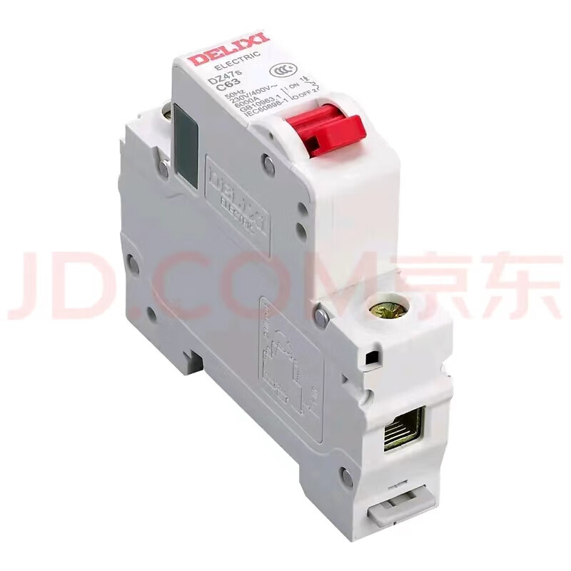Delixi Electric air switch 1P 16A DZ47S small household miniature circuit breaker air switch without leakage protection main switch
