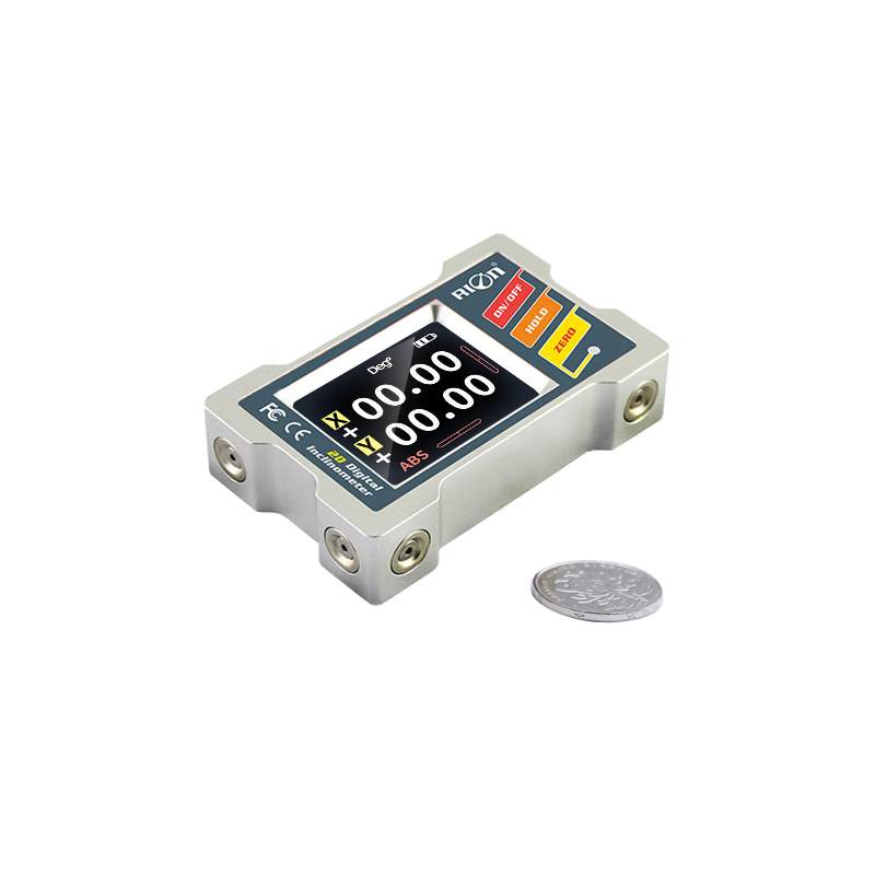 Refine DMI410 dual-axis high-precision strong magnetic digital display electronic level measuring angle slope meter level inclinometer DMI410 single-axis