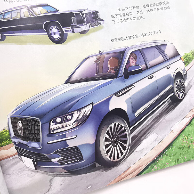 3-6 years old Car Illustration 61 kinds of world-famous cars that fascinate children