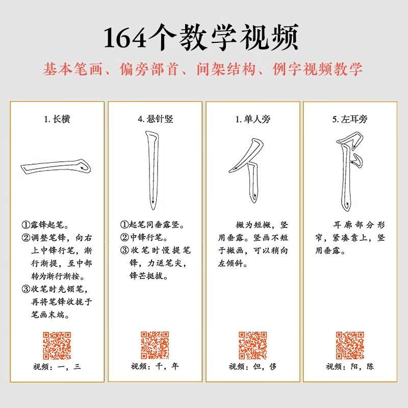 Ink dot copybook Ouyang Xun Jiucheng Palace Liquan Ming calligraphy calligraphy calligraphy set of 2 copies full-text annotated version of calligraphy explanation of regular script for beginners soft brush hair