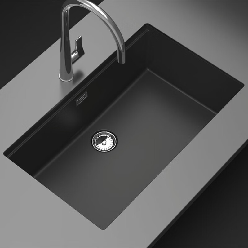 SCHOCK German Shuoke kitchen large single sink sink Greenwich N-100XL third generation granite sink Magma magma black