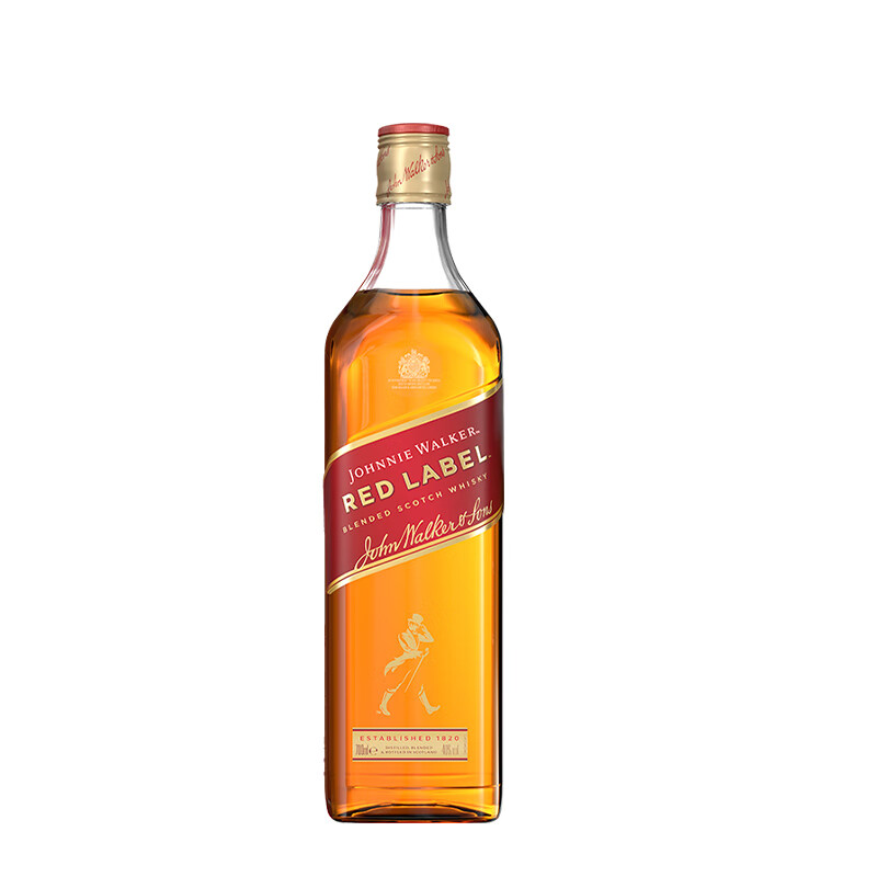 JOHNNIE WALKER Wine Red Label 700ml Scotch Blended Whiskey Unboxed New Year Gift