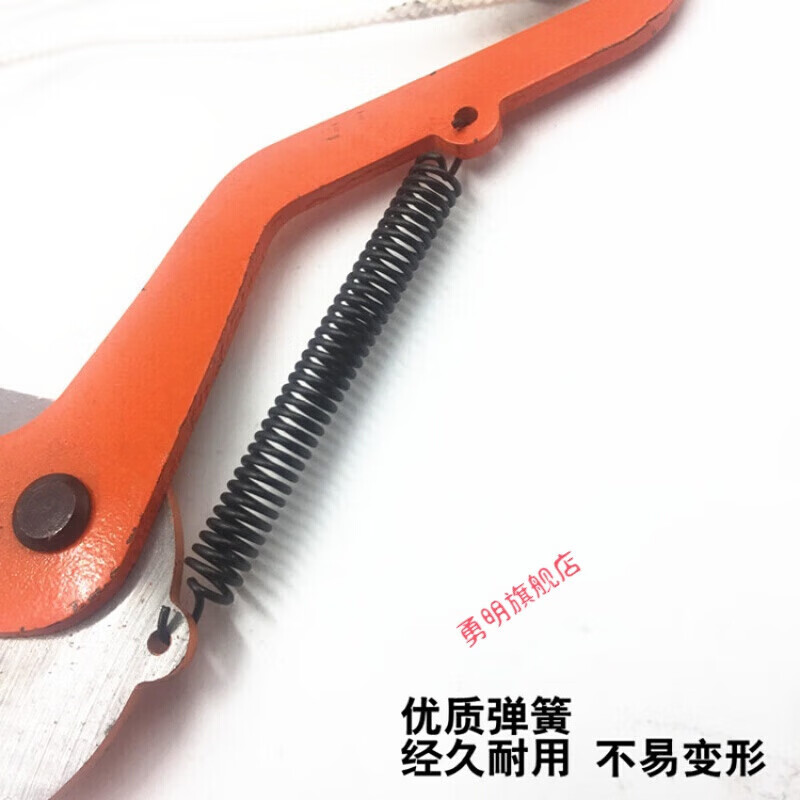High branch shears, telescopic high-altitude pruners, pruning shears, labor-saving tree shears for thick branches, lychee and longan fruit pickers, black double wheels