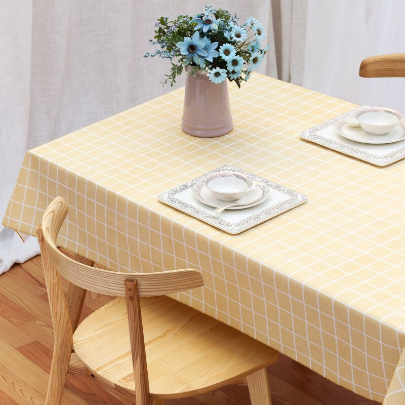 Love a lifetime waterproof tablecloth, oil-proof dining table mat, tablecloth, coffee table cloth, Nordic insulation mat, disposable tablecloth, table mat, rectangular tablecloth, brilliant all the way 137*180cm