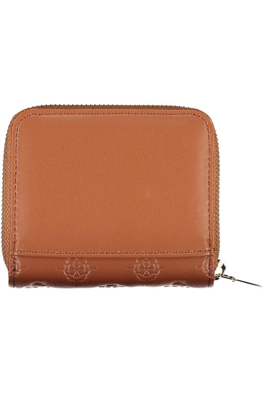 GUESS Women's La Femme Small Zip Wallet Cognac One Size