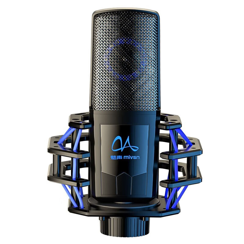Meisheng P2 48V condenser microphone equipment professional live broadcast shouting and singing recording microphone