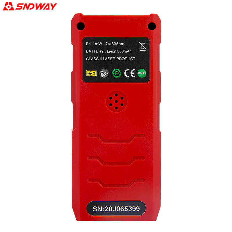 Shendawei Laser Distance Meter Infrared Room Measurement Meter High-precision Handheld Infrared Distance Meter SW-DA50 (Chargeable Voice Model)