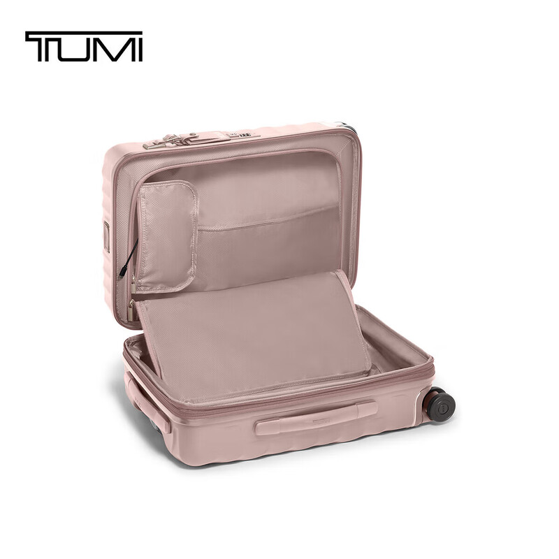 TUMI 19 DEGREE series international travel expandable four-wheel ladies carry-on suitcase Sakura Pink-20 inches