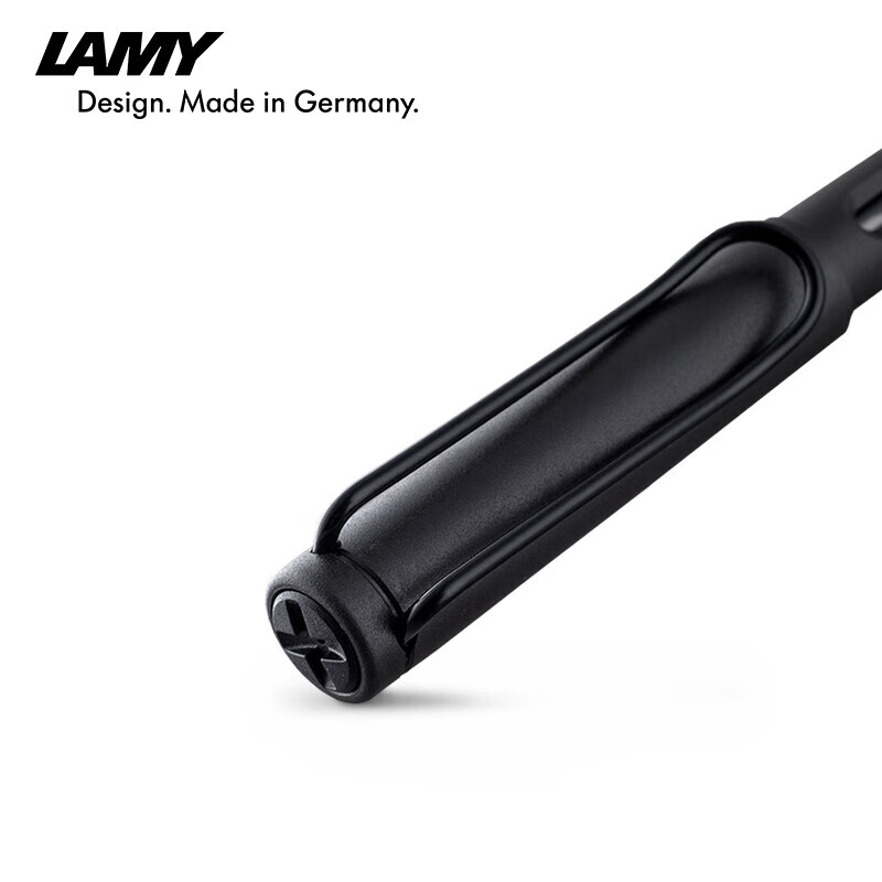 LAMY Lingmei Fountain Pen Hunting Series Calligraphy Practice Pen Student Stationery Office Gift Holiday Gift Corporate Group Purchase Matte Black 0.5mm