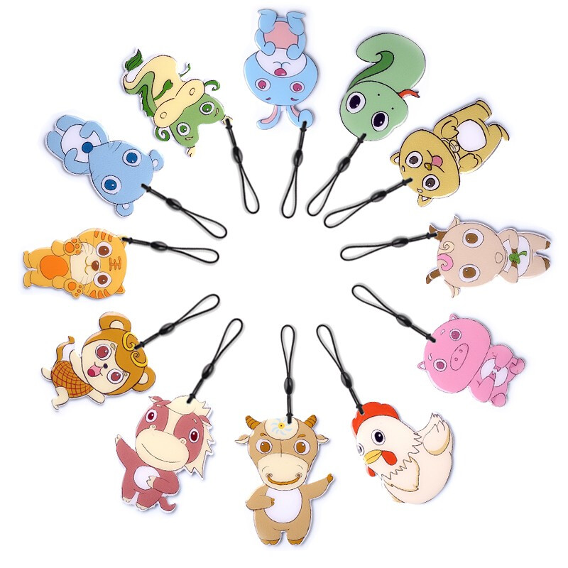 Special-shaped card, auspicious zodiac series, city bus subway card, interoperable card, transportation card, mini card, customizable corporate gift pattern, zodiac rabbit, Beijing transportation joint national card