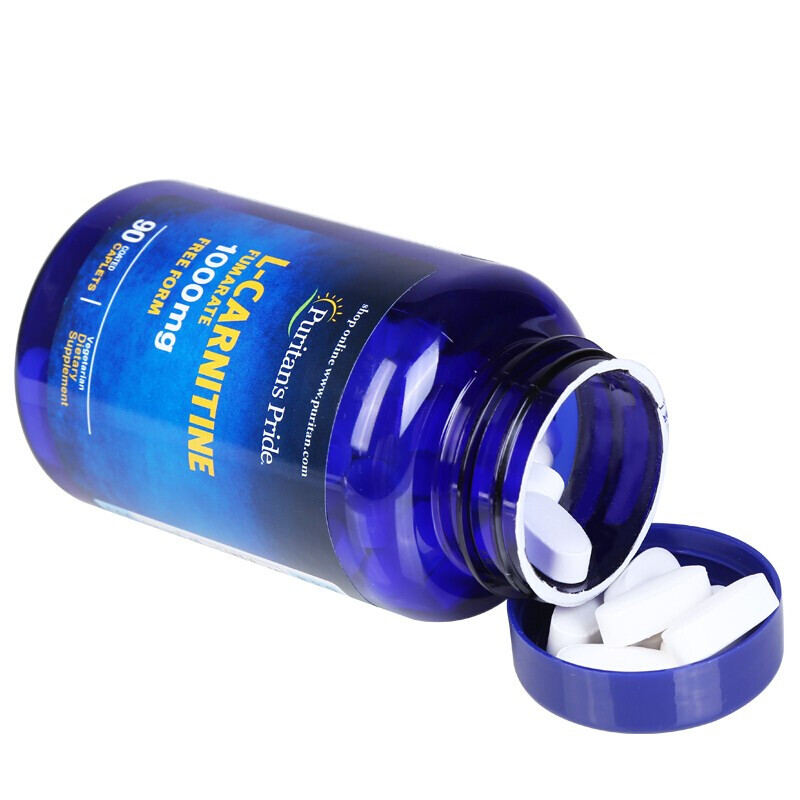 Priprela L-carnitine 1000mg L-carnitine stubborn weight loss product accelerates fat burning imported from the United States L-carnitine tablets 90 tablets/1000mg