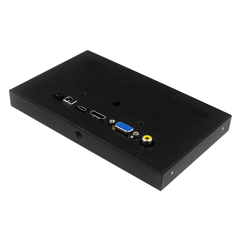 SCHHV 7-inch display VGA HDMI AV multi-interface LCD screen Raspberry Pi computer monitor monitoring extension screen 7-inch display without touch