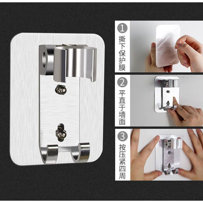 Jiumu Wangshijia 304 stainless steel pressurized spray gun faucet flush gun bathroom toilet companion toilet high pressure flushing set spray gun + 1.5 meter explosion-proof shower pipe