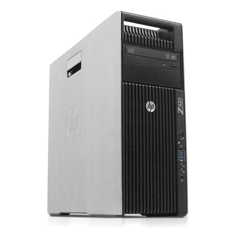 HP/HP Z620 graphics workstation host Xeon E5 server dual-channel 32-core modeling 3D rendering computing second-hand computer desktop 95 new Z620 2696V2*2/8G/256G
