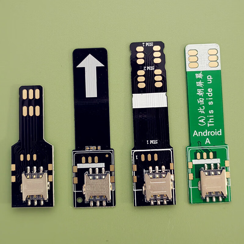 Suitable for business hall card opening test Android Apple mobile phone card inserter mobile phone external card tray card slot card reader Android B external Mini large card