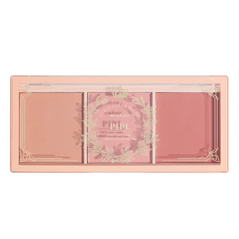 Gemeng three-color blush children's nude makeup natural rouge milk tea color long-lasting sunburn female multi-color all-in-one plate student Internet celebrity
