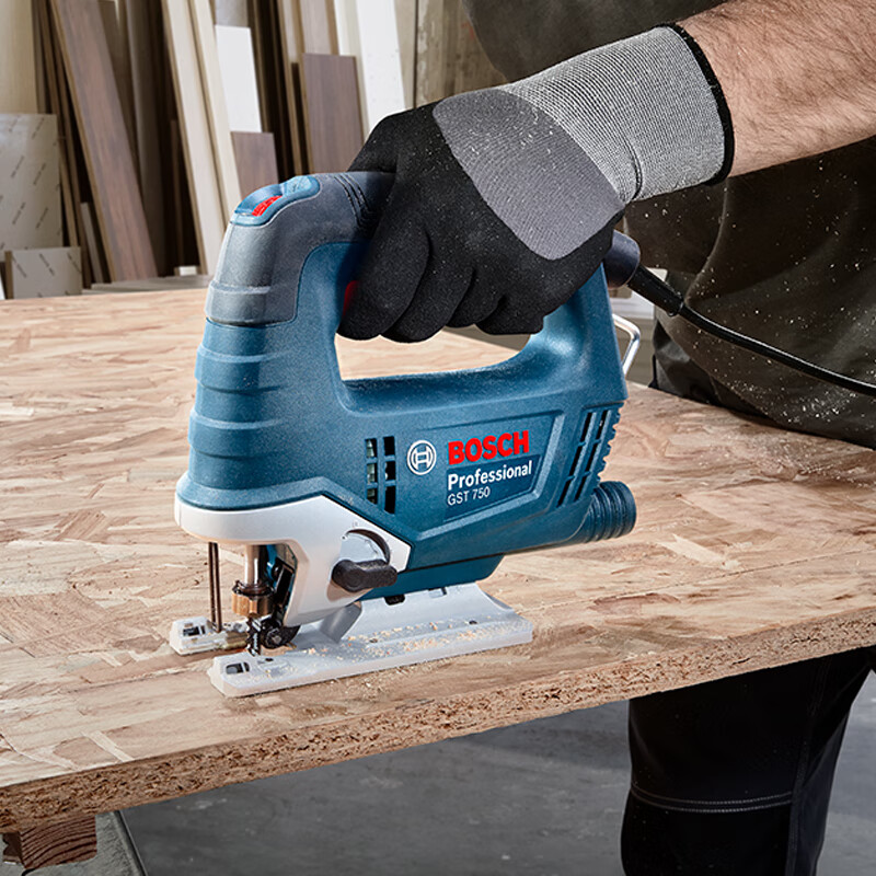 Bosch (BOSCH) GST 750 professional-grade jigsaw, electric saw, woodworking saw, hand saw, cutting machine, hand electric saw, official standard configuration