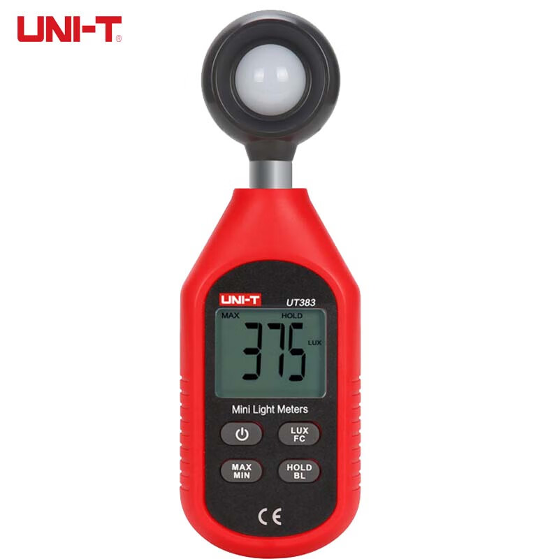 UNI-T UT383 mini digital illuminance meter luminance meter handheld illuminance tester photometer