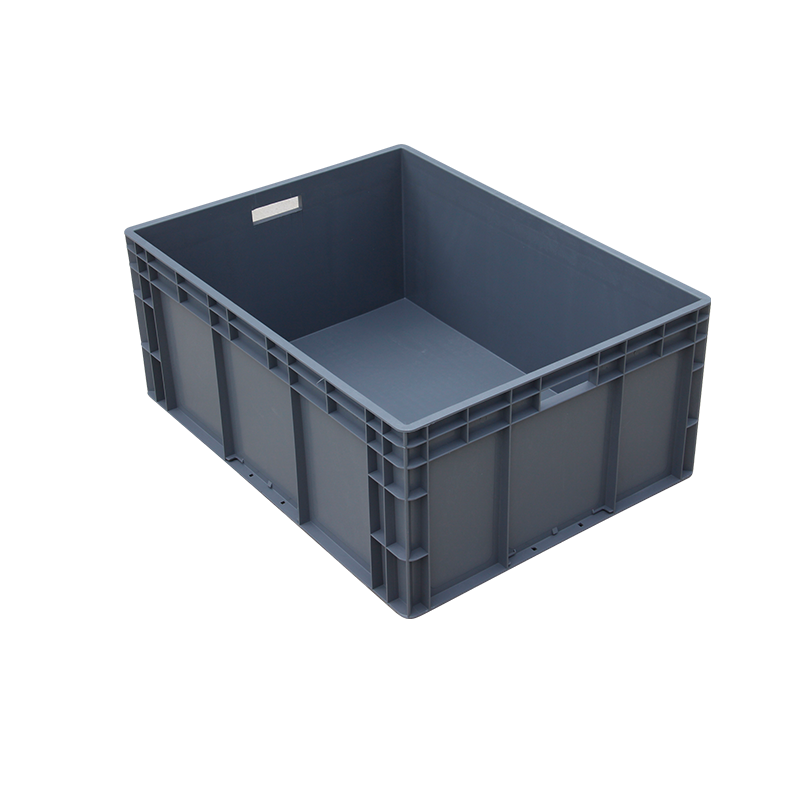 Heyi plastic turnover box EU box thickened with lid logistics box European standard auto parts storage storage box fish tank filter turtle fish box parts box 300x200 lid gray