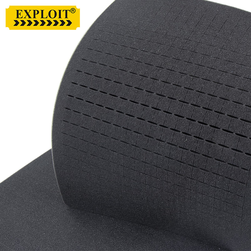 EXPLOIT waterproof instrument case equipment safety protection box industrial grade thickened waterproof tool box suitcase inner size 435*340*180