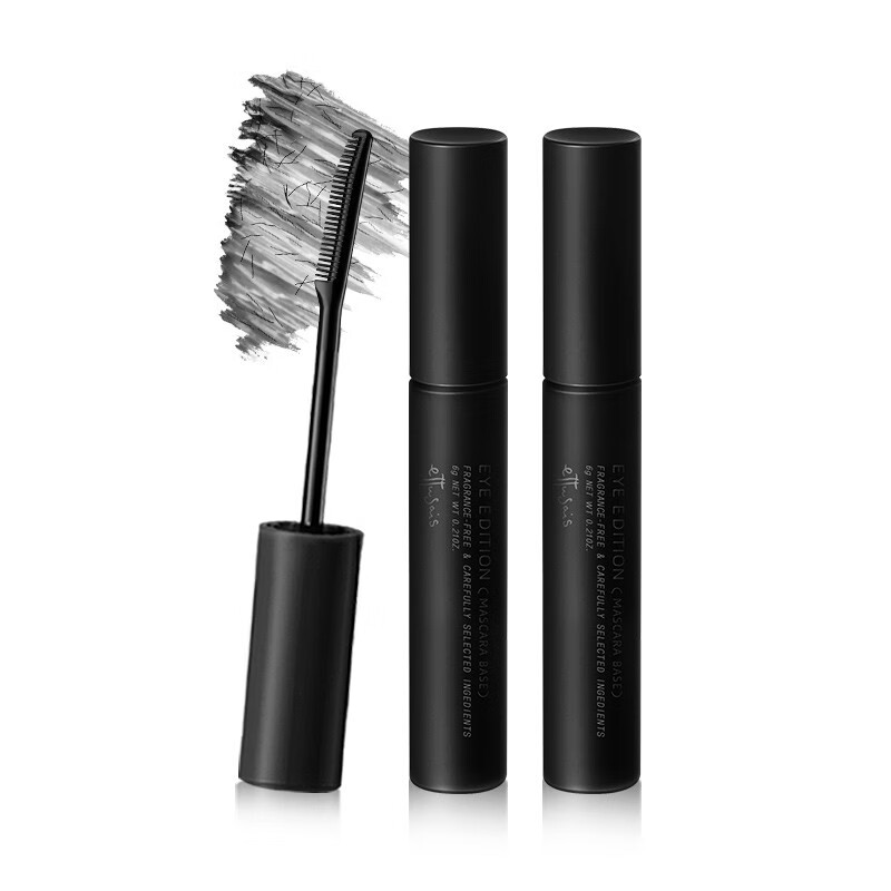 Ettusais Magic Beam Curling Eyelash Primer 6g, two packs, long-lasting, thick and non-smudged birthday gift for women