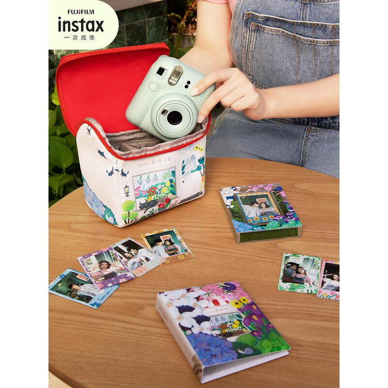 Fuji instant mini11 beauty selfie camera package includes mini12 instant photo paper as a gift for female students mini7+white package six+gift box