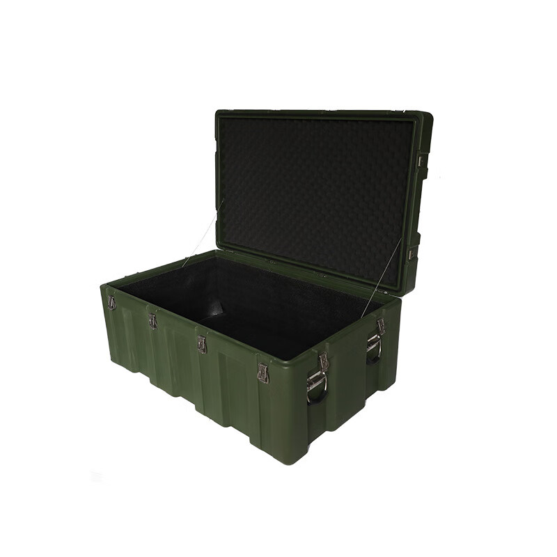 Jingsheng Fengbo airdrop box 1090*690*510mm outdoor portable supply box equipment box unit combat readiness equipment box military green GSX16 rotational molding box