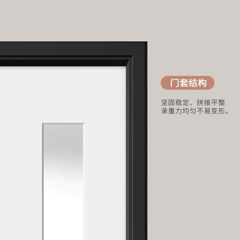 Mexin wooden door wood composite environmentally friendly paint modern simple indoor glass door kitchen and bathroom door custom size N122