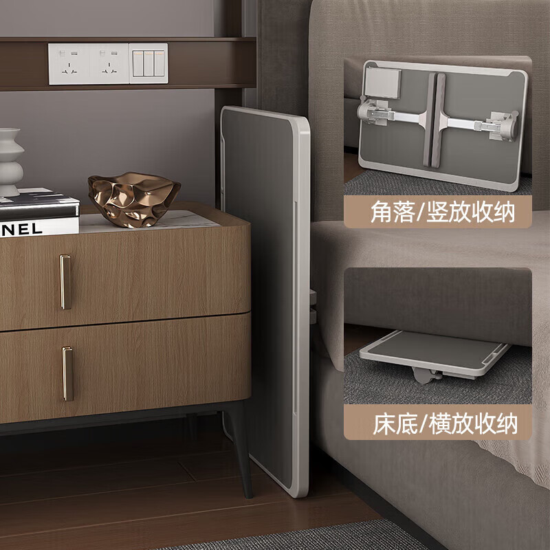 Xiaojiangcai bed desk can lift laptop table folding student dormitory lazy office study desk small table