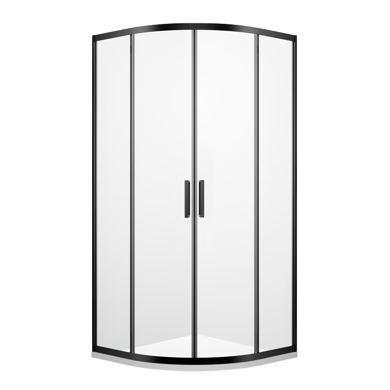 Yunqi Gedli shower room household Internet celebrity overall simple curved sliding door partition bath room shower room toilet SO1