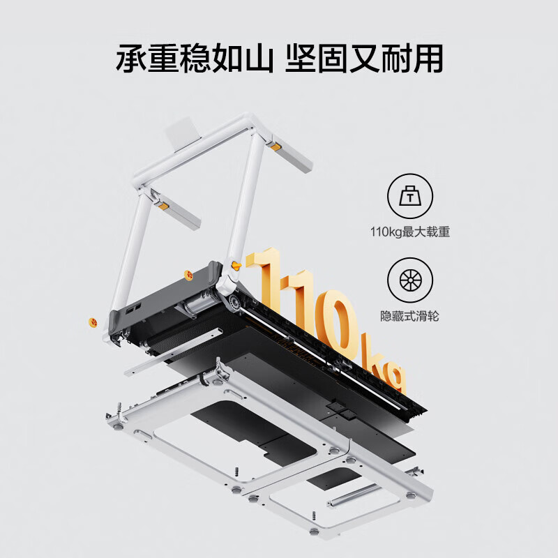 Goldsmith Treadmill Home Foldable Installation-Free Shock Absorbing Intelligent Walking Machine Fitness Equipment TRG1F Treadmill