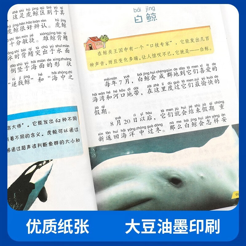Complete 6 volumes, encyclopedia for children, animal world, dinosaur empire, insect mysteries, bird kingdom, marine life, plant paradise, Chinese popular science books for children and adolescents