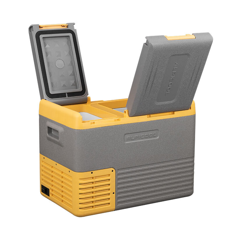 Alpicool car refrigerator compressor refrigeration CLD35 double-door refrigeration self-driving outdoor camping truck quick-freezer