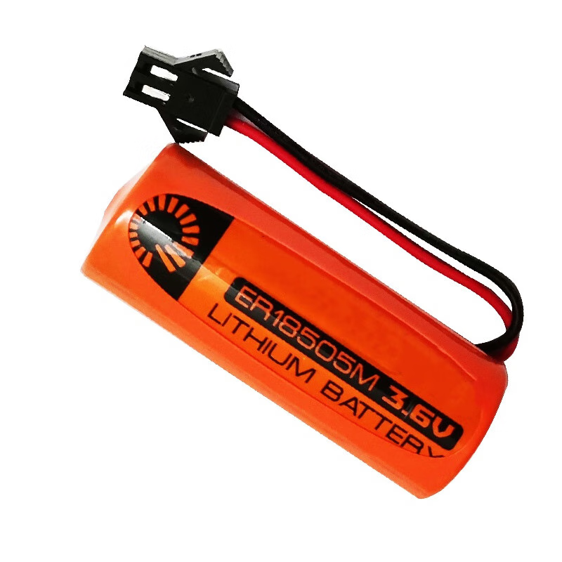 Ouhuayuan smart water meter special lithium battery ER18505M 3.6V card-type Qisheng universal battery SMA