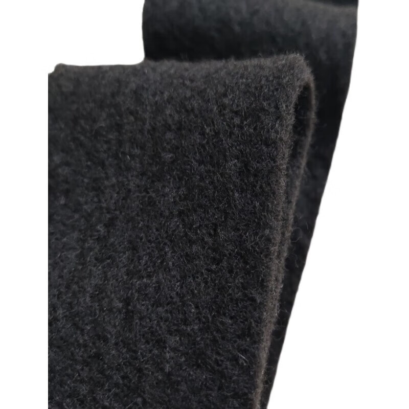 Black oil-absorbing felt industrial felt sound insulation machine oil leakage marine gas station oil depot floor oil-absorbing felt oil-absorbing blanket 1*2m*5mm thick