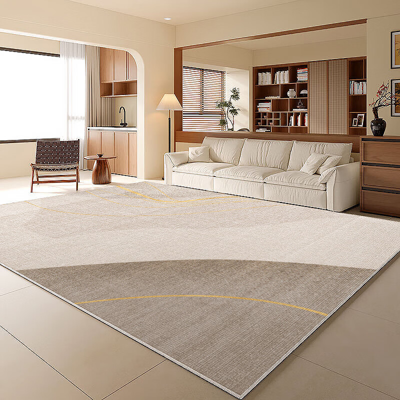 Budis carpet living room bedroom study modern simple Nordic light luxury non-slip coffee table blanket Times Square 200*300cm